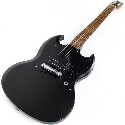 Chitara electrica Gibson SG Melody Maker Special Ebony, Corp si gat de mahon, 6 Corzi