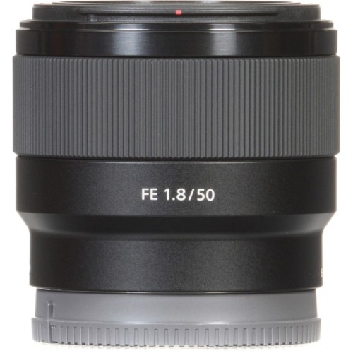 Obiectiv Foto Sony 50 mm 1:1.8, SEL50F18F, Montura FE, Negru
