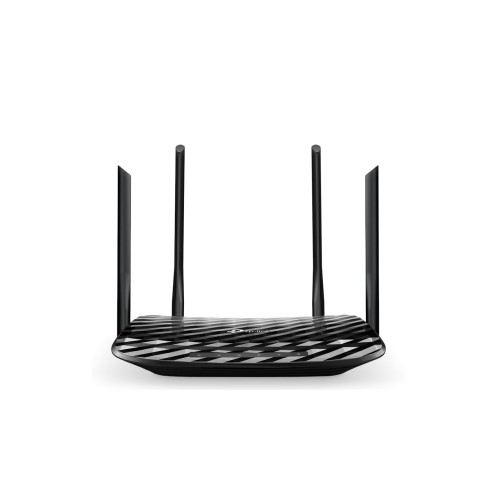 Router TP-Link Archer A6 AC1200, Dual-band 300 + 867 Mbps, Negru
