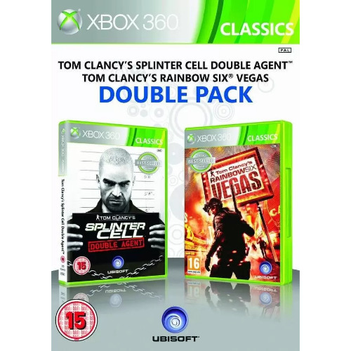 Tom Clancy's Splinter Cell Double Agent + Rainbow Six Vegas - Doble Pack - Joc Xbox 360
