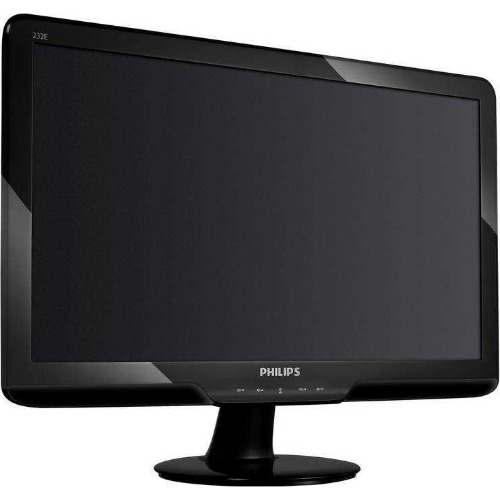 Monitor LED Philips 232EL2SB, 23 inch, Wide, Full HD, DVI, Negru Lucios
