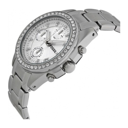 Ceas dama Fossil Decker ES2681, 38mm, Quartz, Mineral, Argintiu
 Ceas dama Fossil Decker ES2681, 38mm, Quartz, Mineral, Argintiu