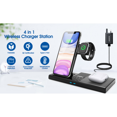 Statie de incarcare 4in1 universala Elegiant U7
