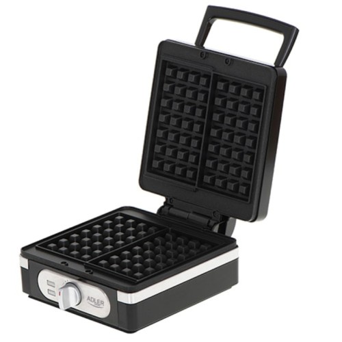 Aparat De Facut Vafe Adler AD3056, 2000W, Negru
