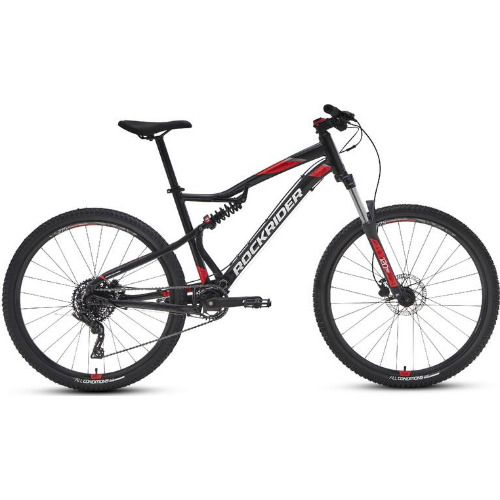 Bicicletă MTB RockRider ST 530 S 27,5 inch, marime S negru

