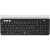 Tastatura wireless multi-device Logitech K780, Layout INT, Gri/Negru
