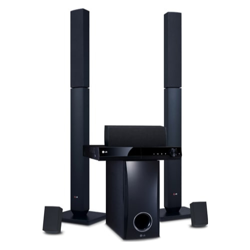 Sistem Audio 5.1 Home Cinema LG DH4430P, Full HD, DVD, Blu-Ray, USB, 330W, Negru
