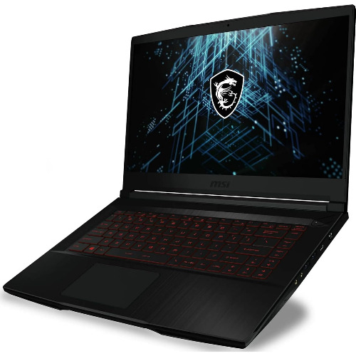 Laptop Gaming MSI GF63 Thin 11UC-081UK, Display 15.6 Inch FHD 144 Hz, Intel Core i5 11400H, 16 Gb RAM, 500 Gb SSD, Nvidia GeForce RTX 3050 - 4 Gb, Ethernet, HDMI, Jack 3.5 mm
