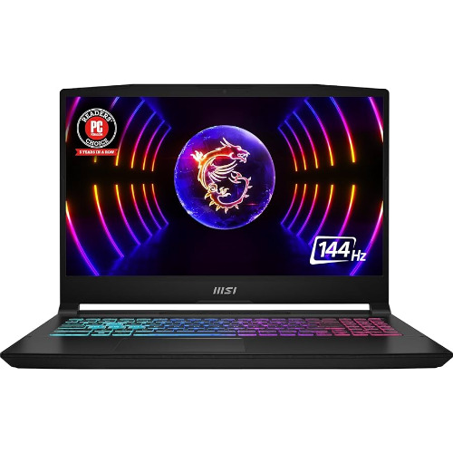 Laptop Gaming MSI Katana 15 B13VFK, Display 15.6 inch FHD, 144Hz, Intel Core i7-13620H 10-Core, 4.9GHz, 16 Gb RAM DDR5, SSD 1 Tb NVMe, nVidia GeForce RTX 4060 8 Gb, USB 3.2, USB-C, HDMI, Ethernet, Jack 3.5mm, Black