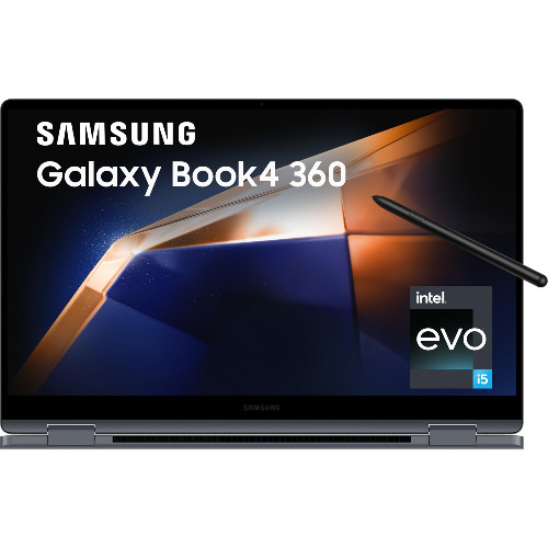Laptop Samsung Galaxy Book4, Display 15.6 inch FHD, Intel Core 5 120U, 10-Core, 5.0GHz, 16 Gb RAM LPDDR4, SSD 512 Gb M.2, Wi-Fi 6, USB-A, USB-C, HDMI, MicroSD Card Reader, Ethernet, Jack 3.5mm, Gray Laptop Samsung Galaxy Book4, Display 15.6 inch FHD, Intel Core 5 120U, 10-Core, 5.0GHz, 16 Gb RAM LPDDR4, SSD 512 Gb M.2, Wi-Fi 6, USB-A, USB-C, HDMI, MicroSD Card Reader, Ethernet, Jack 3.5mm, Gray