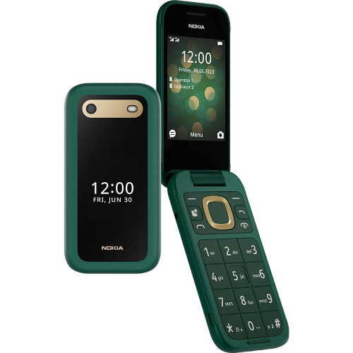 Telefon mobil Nokia 2660 Flip, Dual SIM, 4G, Green
