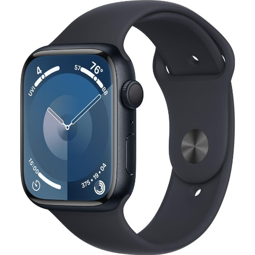 Apple Watch SE (2nd Gen) 44mm, Midnight Aluminium Case, Midnight Sport Band, GPS, A2723
