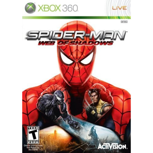 Spider-Man Web of Shadows - Joc Xbox 360(FARA AMBALAJ ORIGINAL)
