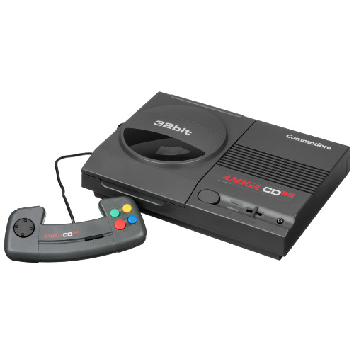 Consola Commodore Amiga CD32, 32bit, Controller, Gri + Joc Commodore Diggers & Oscar
