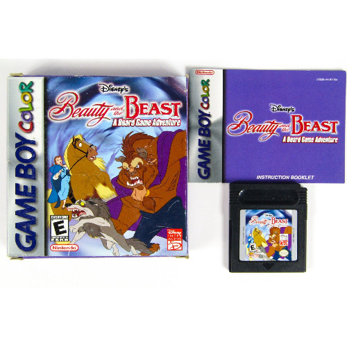 Disney's Beauty and the Beast A Board Game Adventure - Joc Nintendo GameBoy Color
