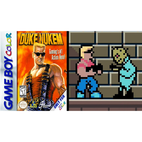 Duke Nukem - Joc Nintendo GameBoy Color(FARA AMBALAJ ORIGINAL)
