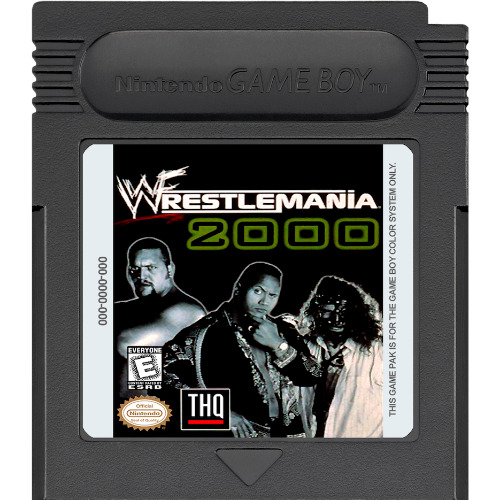 WrestleMania 2000 - Joc Nintendo GameBoy Color(FARA AMBALAJ ORIGINAL)
