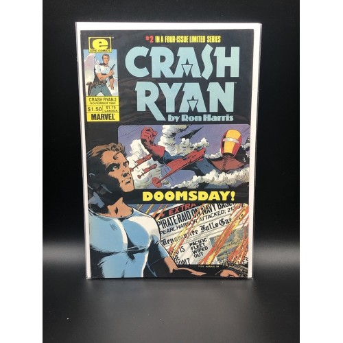 Benzi Desenate Epic Comics Marvel Crash Ryan By Ron Harris - Doomsday! #2 - In A Four Issue Limited Series 1984
