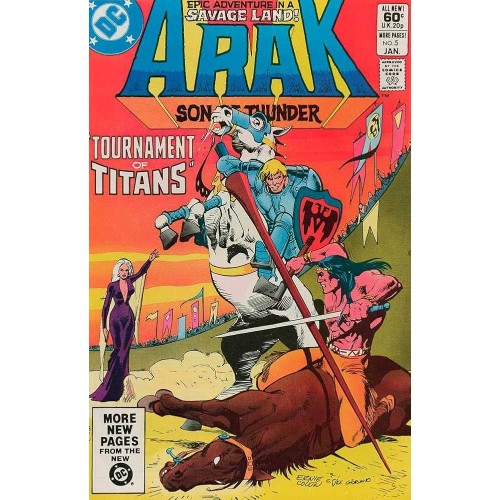 Benzi Desenate DC Arak Son Of Thunder #5 Tournament Of Titans
