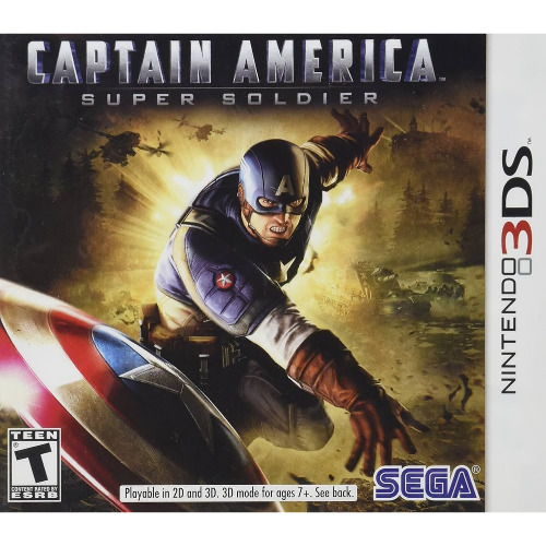 Captain America Super Soldier - Joc Nintendo 3DS
