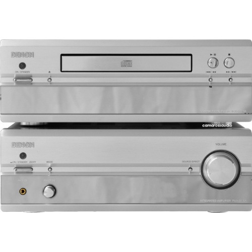 Linie Audio Amplituner Stereo Denon DRA-201SA + Denon TU-201SA AM/FM + CD Player Denon DCD-201SA, 50W, 4-16 Ohm, Gri
