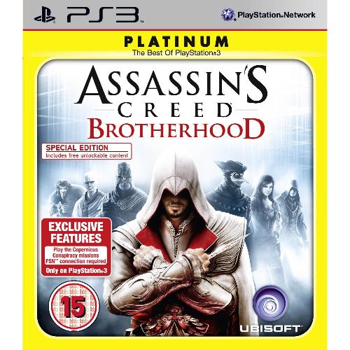 Assassin's Creed Brotherhood - Joc PS3 Platinum(PRODUS SIGILAT)
