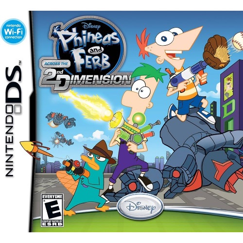 Disney Phineas and Ferb 2nd Dimension - Joc Nintendo DS(PRODUS SIGILAT)
