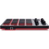 Controller Akai MPD 218, 16 pad-uri, 3 banci de software, 48 de sunete, 6 potmetre, USB, Negru