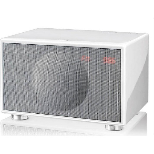 Sistem Audio Geneva Classic M, 60W, Bluetooth, FM Radio, DAB, Jack 3.5mm, Alb
