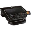 Gratar electric TEFAL OptiGrill+ Snacking&Baking GC714834, 2000W, 6 programe automate, 4 trepte putere, Otel, Negru
