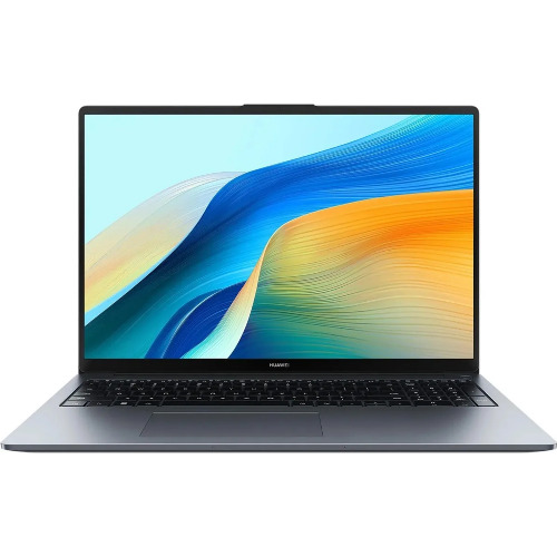 Laptop Huawei MateBook D16, Display IPS 16 inch FHD, Intel Core i5-12450H 8-Core, 4.4GHz, 8 Gb RAM DDR4, SSD 512 Gb NVMe, Intel UHD Graphics, USB, USB-C, HDMI, Jack 3.5mm , Space Gray