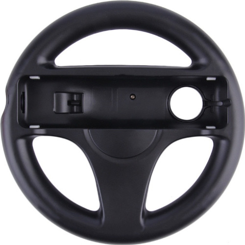 Volan Mario Kart negru compatibil Nintendo Wii si Wii U
