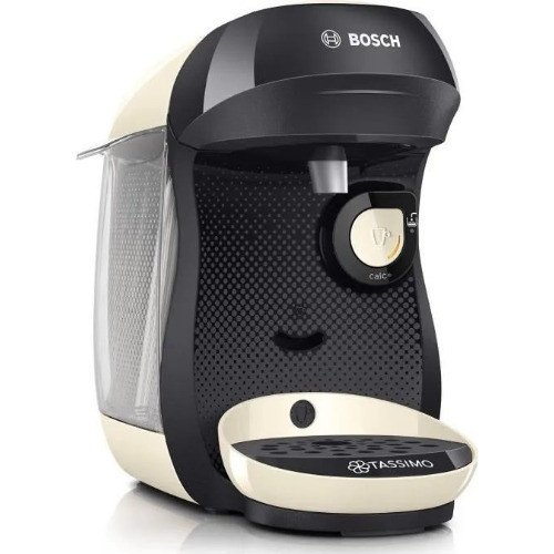 Espressor BOSCH Tassimo Happy TAS1007, 0.7 l, 1300 W, Bej/Negru
 Espressor BOSCH Tassimo Happy TAS1007, 0.7 l, 1300 W, Bej/Negru