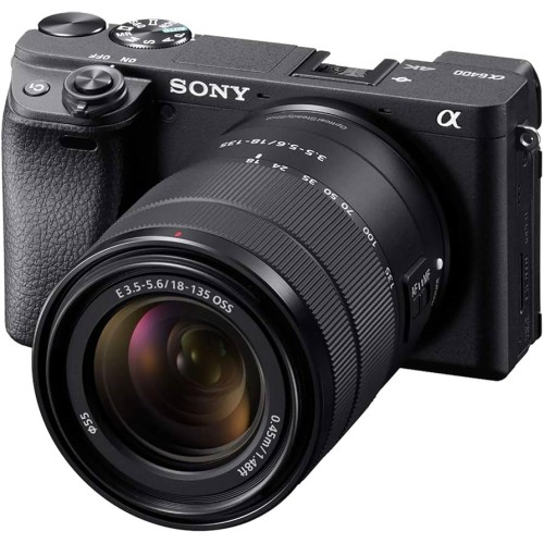 Aparat Foto Mirrorless Body Sony Alpha 6400 24.2 MP, 4K, Touchscreen, Negru

