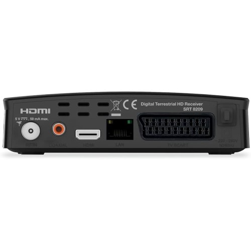 Receptor terestrial Strong SRT 8209, DVB-T/T2, Dolby Audio, HDMI, USB Recording
 Receptor terestrial Strong SRT 8209, DVB-T/T2, Dolby Audio, HDMI, USB Recording