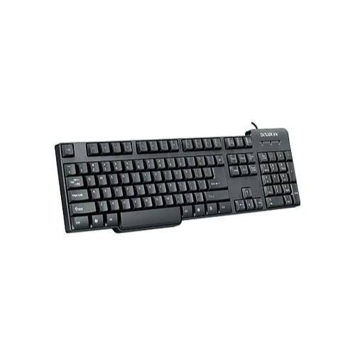 Tastatura cu fir PS/2 DeLux K8050, negru
