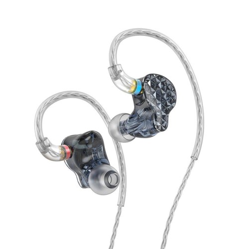 Casti Audio Cu Fir Hi-Fi Pentru Audiofili FiiO FA9, 6 Armaturi Balansate, 6 Difuzoare Diferite: 2 Bass/2 Inalte/2 Medii, 3D Printed, Transparent
 Casti Audio Cu Fir Hi-Fi Pentru Audiofili FiiO FA9, 6 Armaturi Balansate, 6 Difuzoare Diferite: 2 Bass/2 Inalte/2 Medii, 3D Printed, Transparent