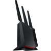 Router Wireless Gaming ASUS RT-AX86U, AX5700, Dual-Band, Wi-Fi 6, AiMesh, AiProtection Pro, Mobile Game Mode, 3 antene, Negru