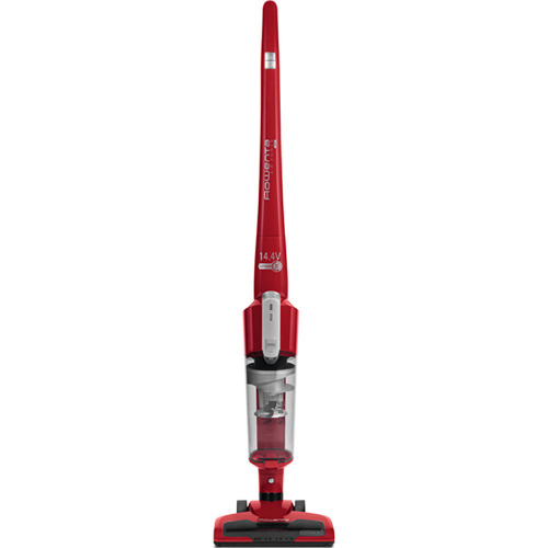 Aspirator vertical Rowenta Air Force Light RH6543, autonomie max 30 min, iluminare cu led, recipient 0.65L, filtru spumă, Alb
