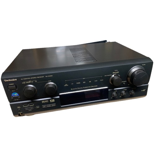 Receiver Stereo Technics SA-DX930, Telecomanda, 11 Inputuri, 6 Canale, Consum 240 W, Negru
