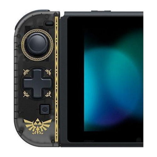 Controller HORI D-Pad Controller (L) Zelda Edition Nintendo Switch/OLED NSW-119E, negru
