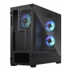 Sistem Desktop Gaming Fractal Pop Series Air Black Solid, Procesor AMD Ryzen 7 9800x3d 8-Core, 5.2GHz, 32 Gb RAM DDR5 6000MHz, Sursa Corsair 850W, SSD 1 Tb NVMe, Palit Gaming Pro nVidia GeFroce RTX 5070Ti 16 Gb, USB, USB-C, HDMI, DisplayPort, Ethernet