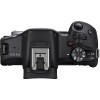 Aparat foto Mirrorless Canon EOS R50, 24.2MP, 4K, Wi-Fi, Obiectv Canon RF-S 18-45mm F4.5-6.3 IS STM, Negru