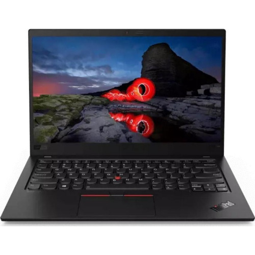 Laptop ultraportabil Lenovo ThinkPad X1 Carbon G8, Display 14 inch FHD, Intel Core i5-10210U 4.2GHz, 16 Gb RAM DDR4, SSD 512 Gb NVMe, Intel UHD Graphics, Wi-Fi 6, USB, USB-C, HDMI, Ethernet, Jack 3.5mm, Black