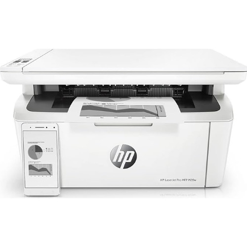Imprimanta Multifunctional monocrom HP LaserJet Pro MFP M28a, Print, Scan, Copy, USB, A4, 18ppm, Ecran LED, USB 2.0, Alb