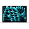 Apple MacBook AIR 13 2024, A3113, Display 13.6 inch Retina IPS, Apple M3 8-Core, 8 Gb RAM LPDDR5, SSD 256 Gb, Apple 10-Core GPU, Touch ID, 2x Thunderbolt, Camera Web FHD 1080p, Silver