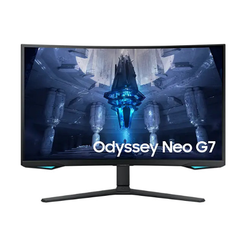 Monitor Gaming Curbat LED VA Samsung Odyssey Neo G7 LS32BG750NPXEN, 32 inch, 4K UHD, 165Hz, 1ms GTG, AMD FreeSync Premium Pro, 1000R, RGB CoreSync, 2x Hub USB, HDMI, DisplayPort, Pivot, VESA, Negru

