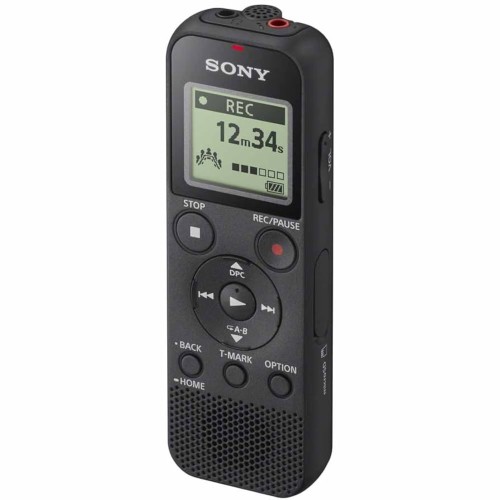 Reportofon Digital Mono USB SONY ICD-PX370, 4 Gb, Autonomie 159 Ore, Negru (Produs NOU!)
