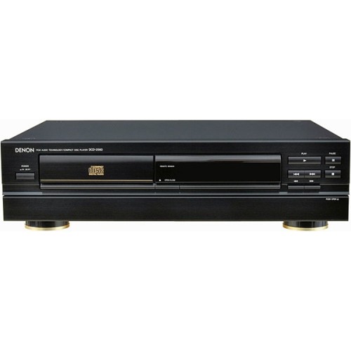 Stereo Compact Disc Player Denon DCD-2560, 1990-1993, Telecomanda, Negru
