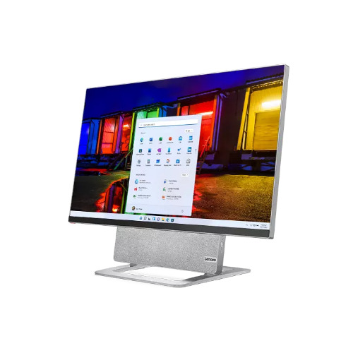 Sistem All-in-One Lenovo YOGA 7 27ACH6, 27" LCD LED, Ultra HD 4K, AMD Ryzen 7 5800H, 16 Gb RAM DDR4, SSD 512 Gb, HDD 1 Tb, AMD Radeon Graphics, Windows 11 Home, Argintiu
